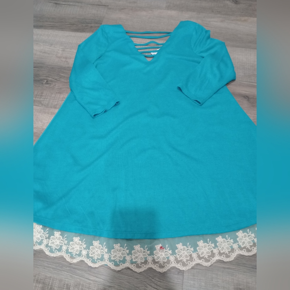 Teal tunic / dress